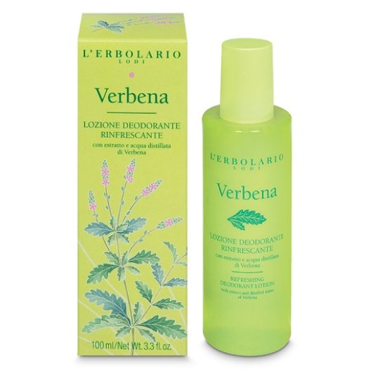 Verbena Lozione Deodorante rinfrescante L'Erbolario - 100 ml