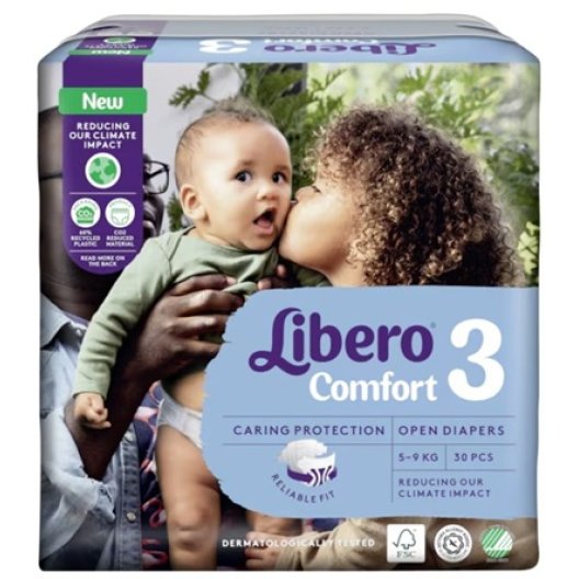 Libero Comfort Taglia 3 - da 5 a 8 kg - 30 pannolini