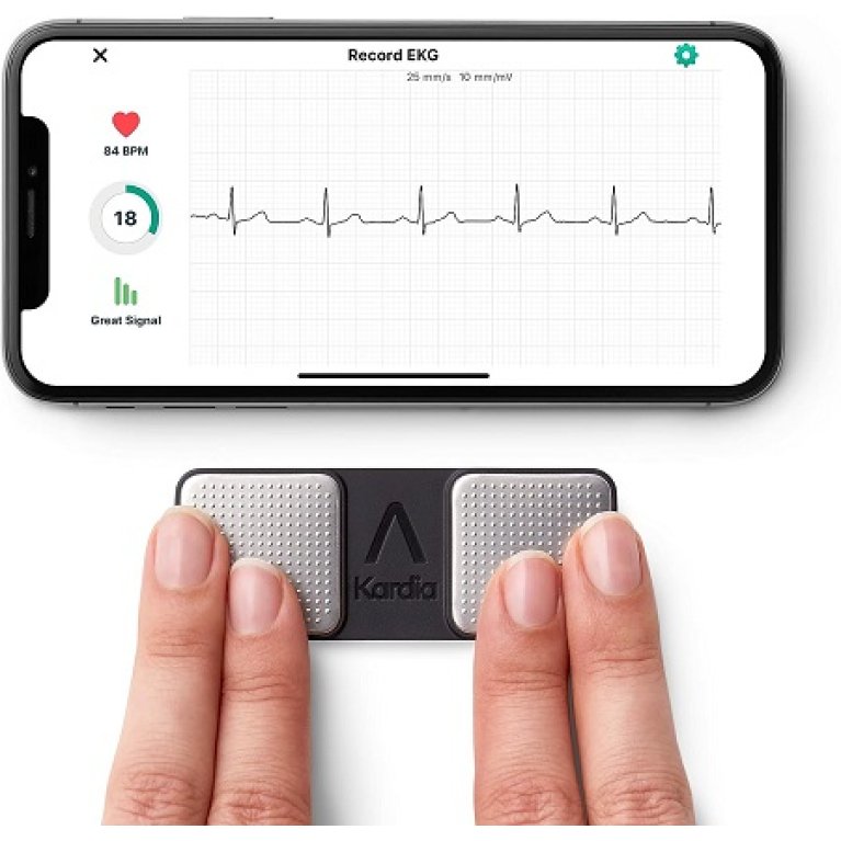 Kardia Mobile - ECG portatile + custodia con chiusura magnetica