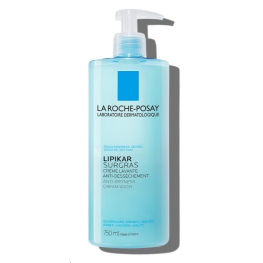Lipikar Surgras doccia-crema detergente anti-secchezza per pelli sensibili - 750 ml
