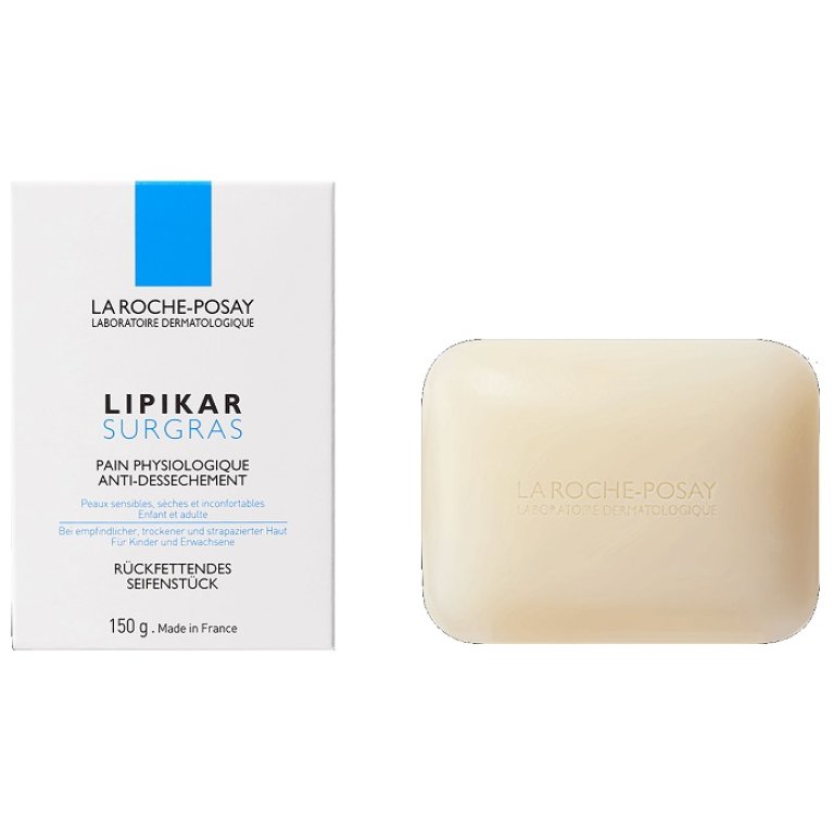 Lipikar Surgras saponetta detergente anti-secchezza - 150 grammi