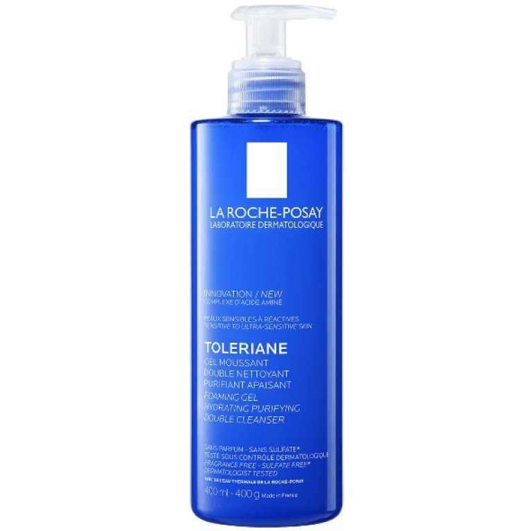 Toleriane Gel Moussant - gel detergente schiumogeno a doppia azione - 400 ml