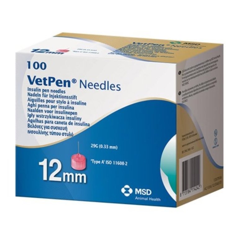 Vetpen Caninsulin aghi 12 mm 100 aghi 29 G