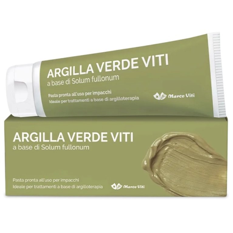 Argilla Verde Viti - Impacchi e Cataplasmi Naturali 250 ml