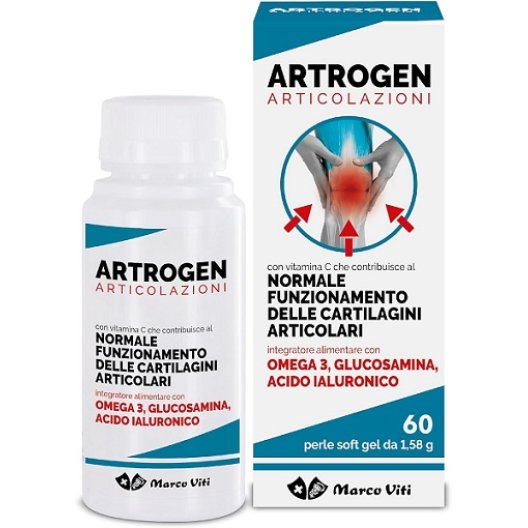 Artrogen Articolazioni - 60 Perle - Integratore per Cartilagini e Articolazioni