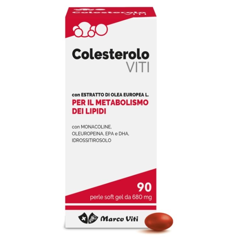 Colesterolo Viti - 90 perle 