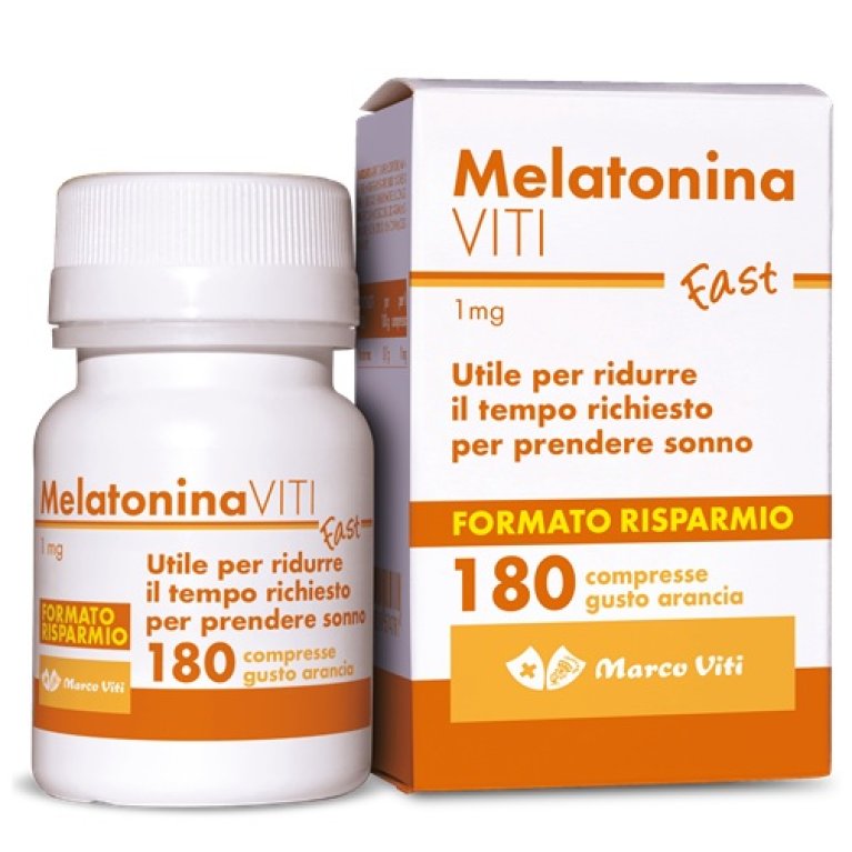 Melatonina Viti Fast - 180 compresse 1 mg - Formato Risparmio