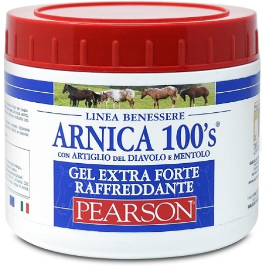 Arnica 100's gel extra forte raffreddante per cavalli Pearson - 500 ml