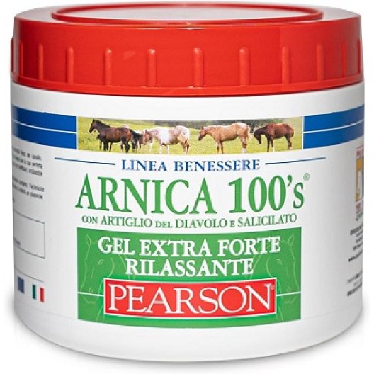 Arnica 100's gel extra forte rilassante per cavalli Pearson - 500 ml