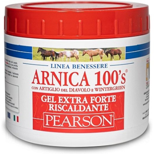 Arnica 100's gel extra forte riscaldante per cavalli Pearson - 500 ml