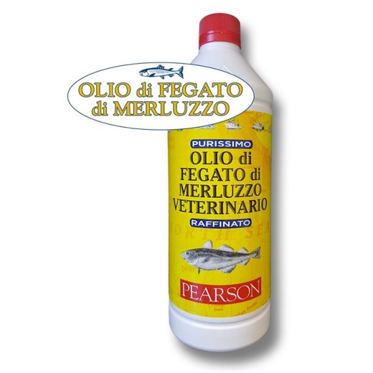 Olio di Fegato di Merluzzo Veterinario Purissimo Pearson - 1 litro