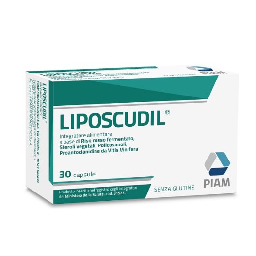 Liposcudil - integratore per il controllo del colesterolo - 30 capsule
