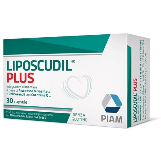 Liposcudil Plus - integratore per il controllo del colesterolo - 30 capsule