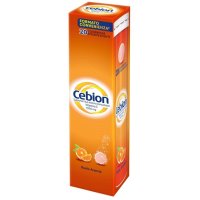 Cebion effervescente Arancia - integratore di Vitamina C - 20 compresse effervescenti