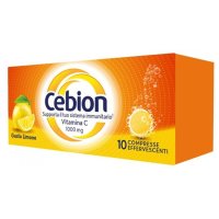 Cebion effervescente Limone - integratore di Vitamina C - 10 compresse effervescenti