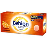 Cebion masticabile Arancia - integratore di Vitamina C - 40 compresse masticabili