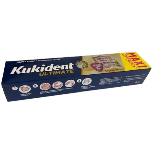 Kukident Ultimate Neutro - Maxi formato 57 grammi