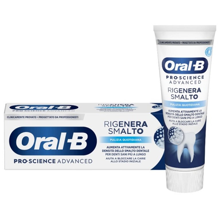 Oral B Pro-Science Advanced - dentifricio Rigenera Smalto pulizia quotidiana - 75 ml