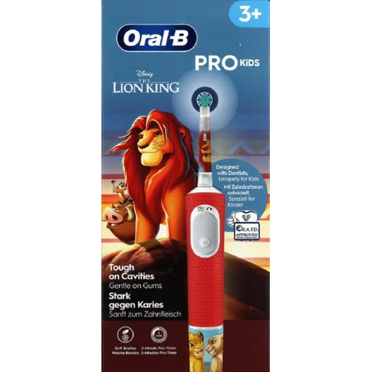 Oral B spazzolino elettrico Re Leone - per bambini dai 3 anni