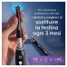 Oral B testine di ricambio iO Radiant White - 3 testine nere Oral B testine di ricambio iO Radiant White - 3 testine nere