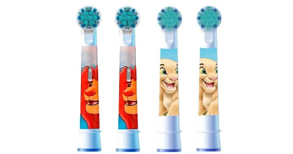 REDTRON 16 Testine Di Ricambio Per Spazzolino Elettrico Oral-B Bambini – Multicolore, Pulizia Profonda - 4