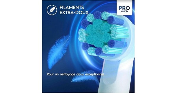 REDTRON 16 Testine Di Ricambio Per Spazzolino Elettrico Oral-B Bambini – Multicolore, Pulizia Profonda - 2