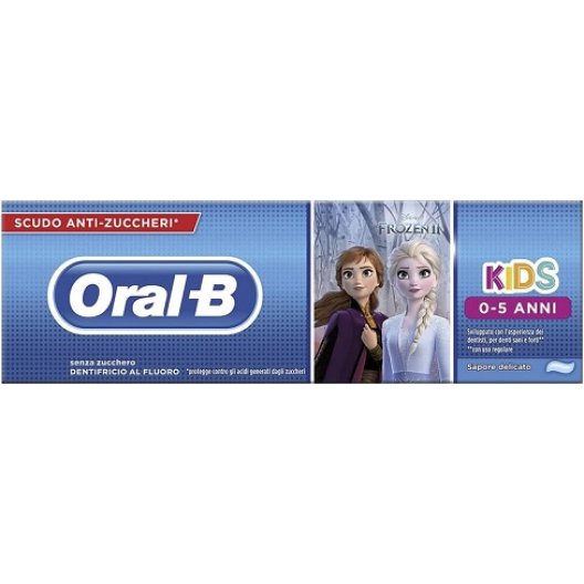 Oral B Kids Frozen dentifricio per bambini fino ai 5 anni 75 ml