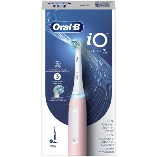 Oral B spazzolino elettrico iO 3 + 1 testina Rosa