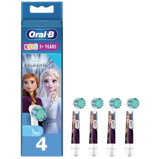 Oral B testina di ricambio per spazzolino elettrico Pro Kids 3+ Frozen - 4 testine