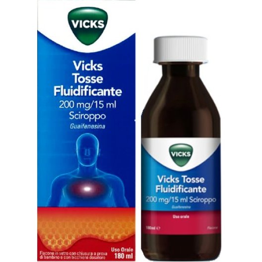 Vicks Tosse Fluidificante sciroppo - 180 ml