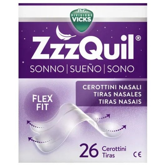 ZzzQuil Sonno Cerottini nasali - 26 cerotti