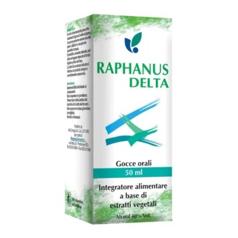 Raphanus Delta gocce - soluzione orale idroalcolica - 50 ml