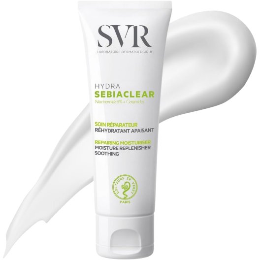 SVR Sebiaclear Hydra - 40 ml - Crema idratante riparatrice 