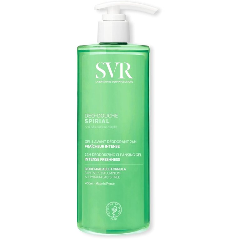 SVR Spirial Déo-Douche 400 ml - Gel Doccia Deodorante 24h 
