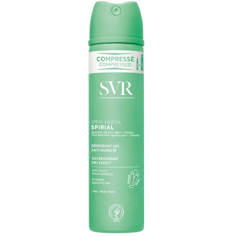 SVR Spirial Spray Vegetal | Deodorante Senza Alluminio 75ml