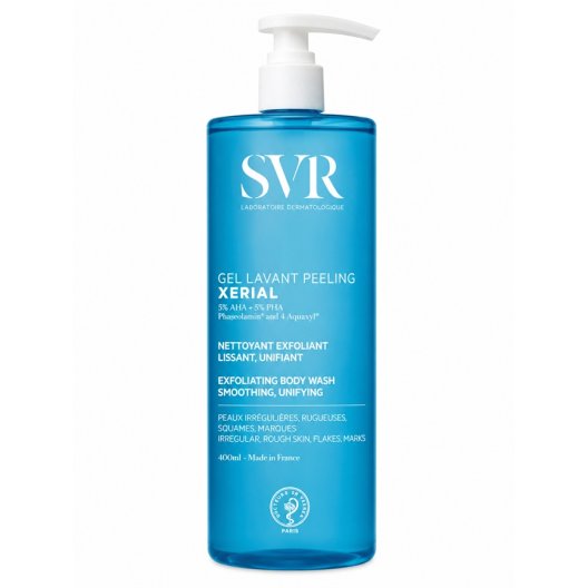 SVR Xerial Gel Lavant Peeling - 400 ml - Gel Doccia Esfoliante AHA SVR Xerial Gel Lavant Peeling - 400 ml - Gel Doccia Esfoliante AHA