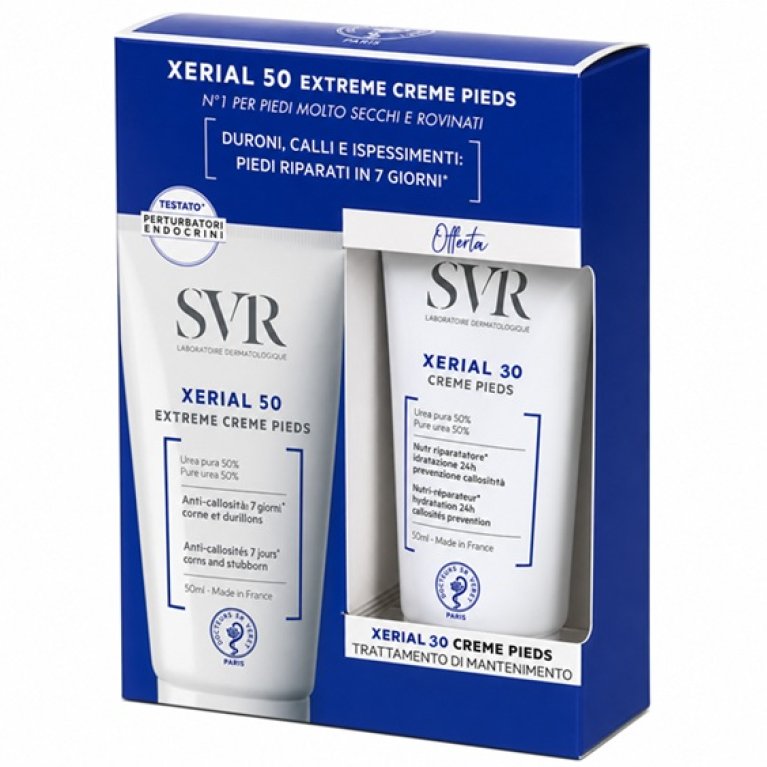SVR Set Xerial 50 Extreme + Xerial 30 | Trattamento Pelle Secca e Callosità SVR Set Xerial 50 Extreme + Xerial 30 | Trattamento Pelle Secca e Callosità