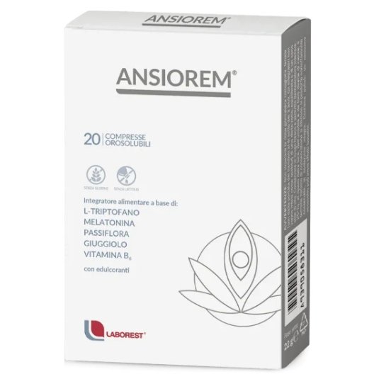 Ansiorem - 20 compresse orosolubili per addormentarsi