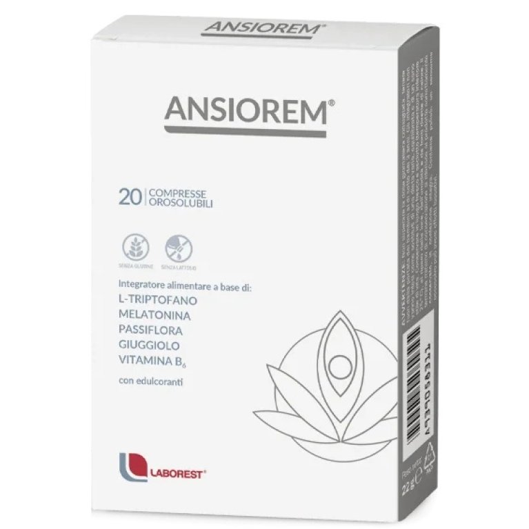 Ansiorem - 20 compresse orosolubili per addormentarsi Ansiorem - 20 compresse orosolubili per addormentarsi