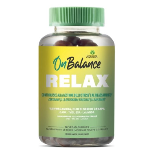 Aquilea On Balance Relax - 60 caramelle gommose 