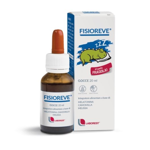 Fisioreve gocce con melatonina, camomilla e melissa 20 ml