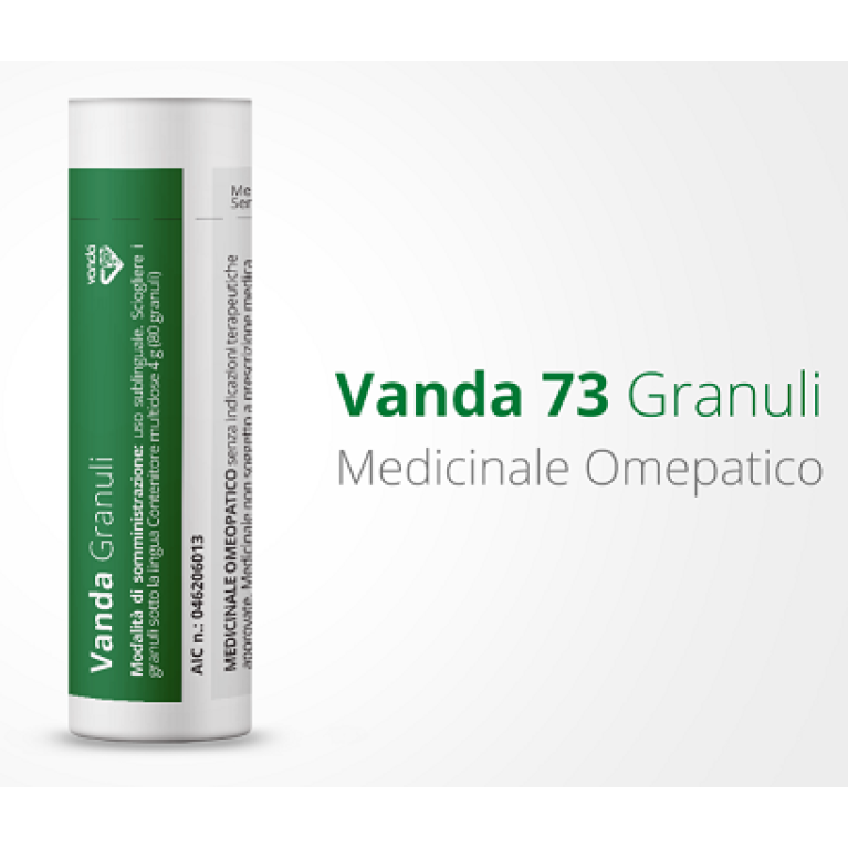 Vanda 73 granuli contenitore multidose 80 granuli 4 grammi