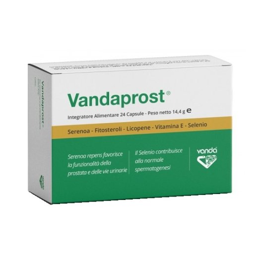 Vandaprost integratore per la funzionalità della prostata 24 capsule