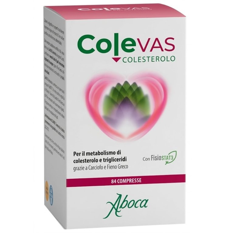 ColeVAS Colesterolo Aboca 84 Compresse | Metabolismo Lipidi e Trigliceridi
