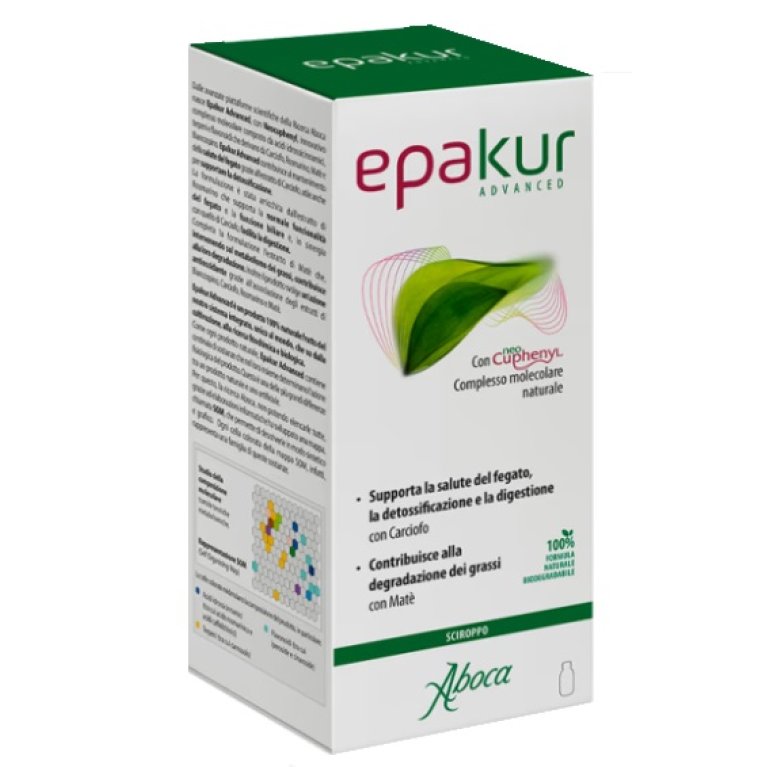 Epakur Advanced Sciroppo per depurare il fegato - 320 grammi