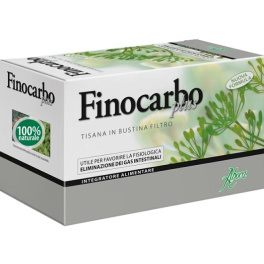 FInocarbo Plus Tisana per l'eliminazione dei gas intestinali - 20 filtri