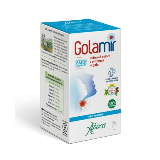 Golamir 2ACT spray no alcool a partire da 1 anno di età 30 ml
