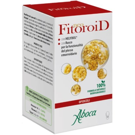 Neofitoroid opercoli per il trattamento dei disturbi emorroidali - 50 opercoli 500 mg