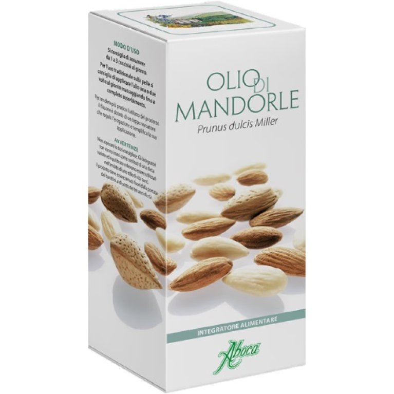 Olio di Mandorle - emolliente per l'intestino e per la pelle - 250 ml