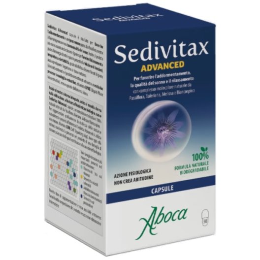 Sedivitax Advanced per favorire l'addormentamento - 30 capsule